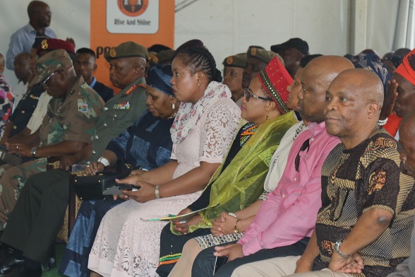 THE SOUTH AFRICAN NATIONAL DEFENCE FORCE HANDOVER THE RESTORED SEKUTUPU OLD AGE HOME LEGACY PROJECT